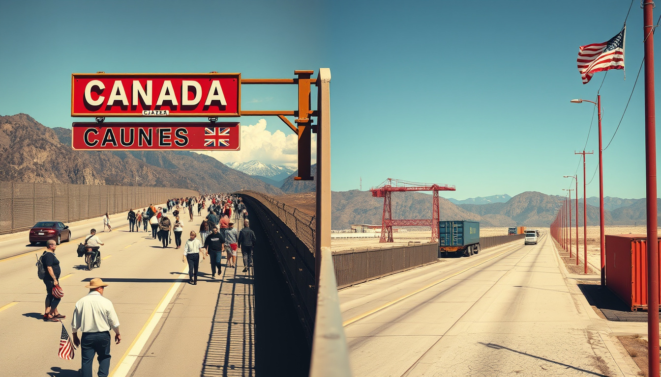 Canada-US Travel Decline: Trade Tensions and New Entry Requirements Impact Cross-Border Journeys